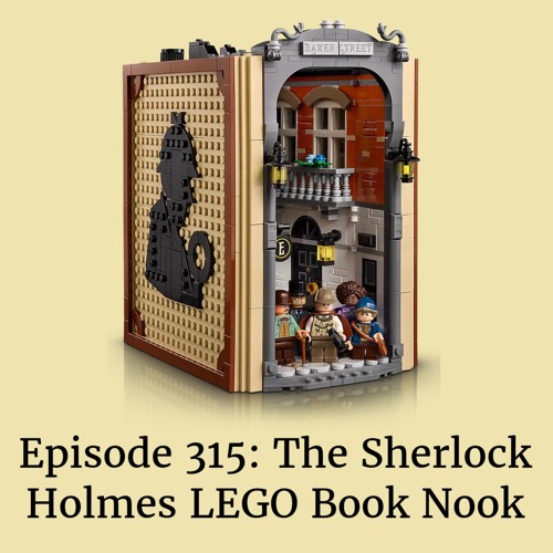 The Sherlock Holmes LEGO Book Nook
