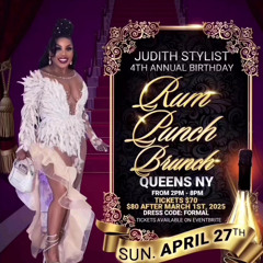 LOVELINE MUZIK LIVE AT JUDITH STYLIST 4th ANNUAL BIRTHDAY RUM PUNCH BRUNCH APR 27th 2025