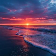 Sea At Sunset
