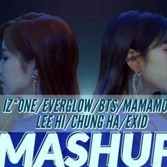 IZ*ONE/EVERGLOW/BTS/MAMAMOO/LEE HI/CHUNG HA/EXID - "Secret Story of the Swan" [7 SONGS KPOP MASHUP]