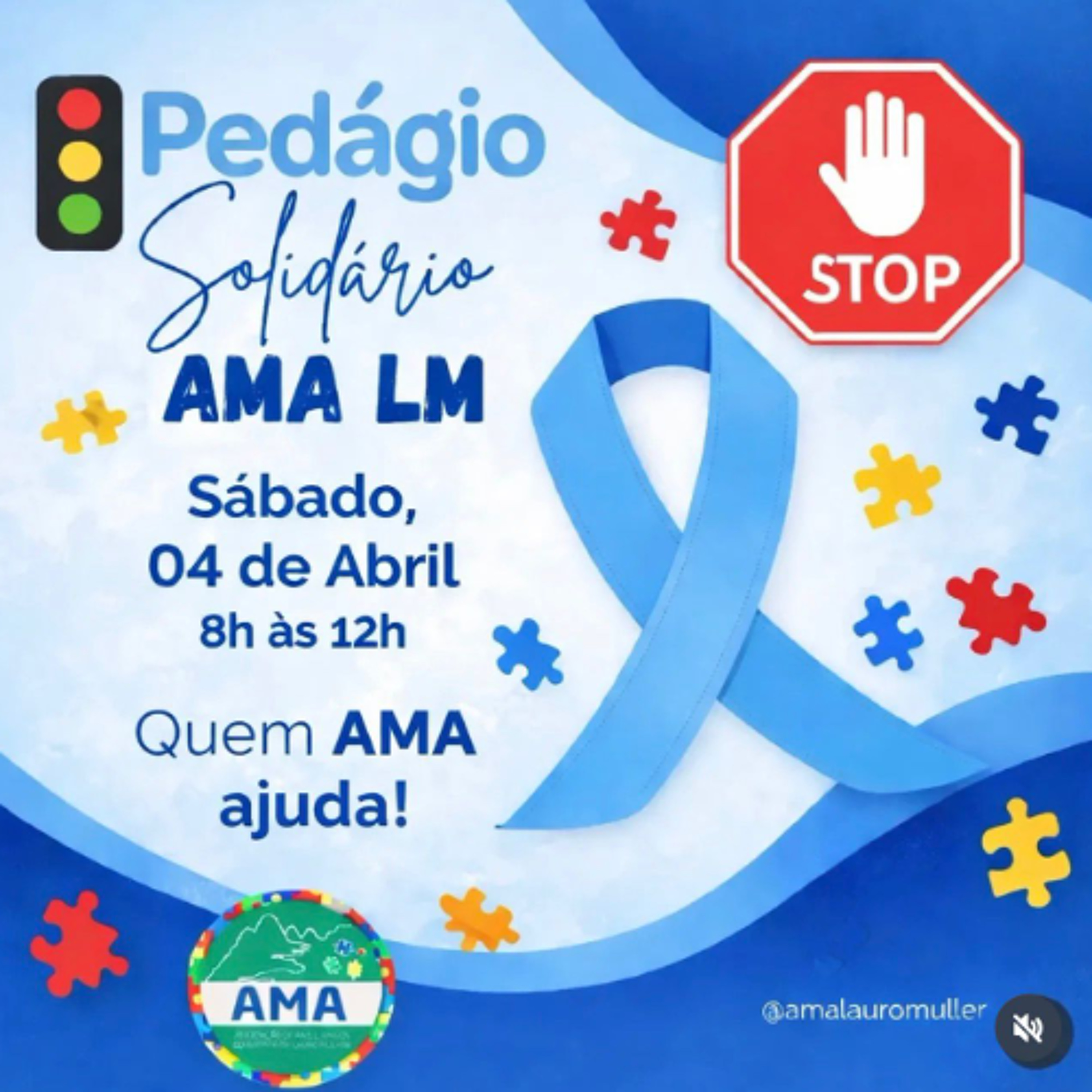 Pedágio solidário da AMA será realizado neste sábado em Lauro Müller episode artwork
