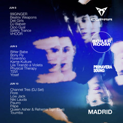 Lila Tirando a Violeta | Boiler Room x Primavera Sound Madrid 2023