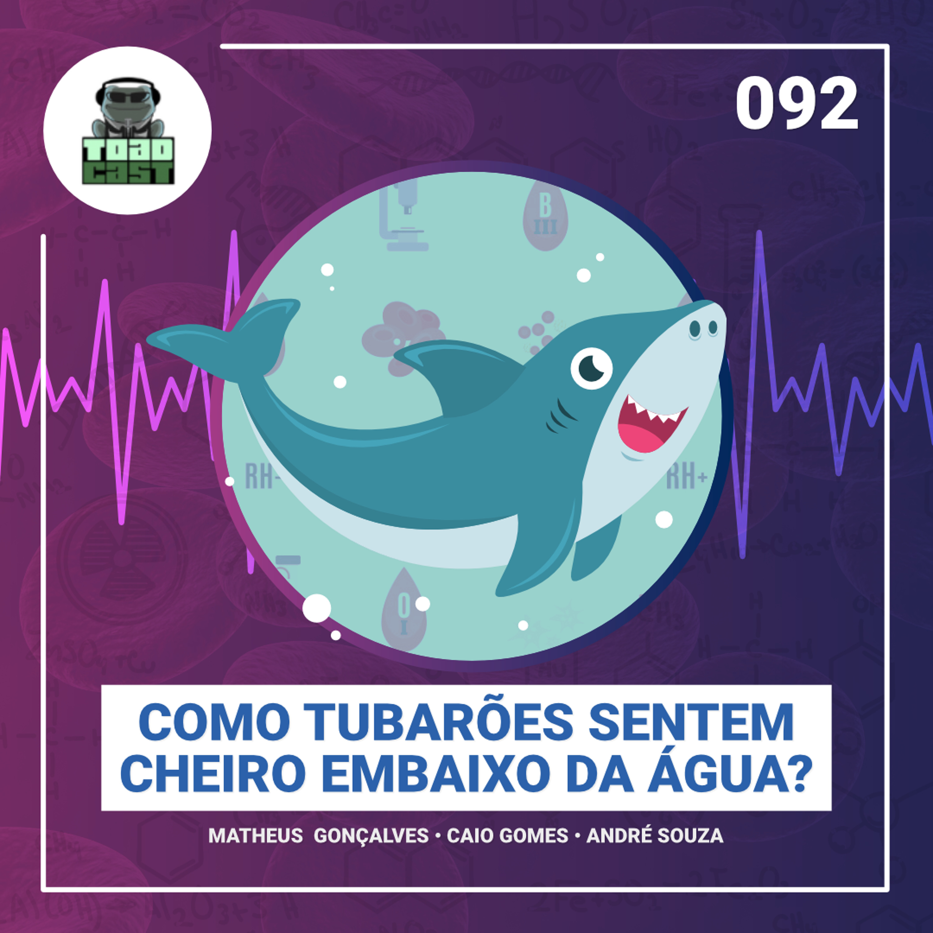 092 — Como tubarões sentem cheiro embaixo da água?