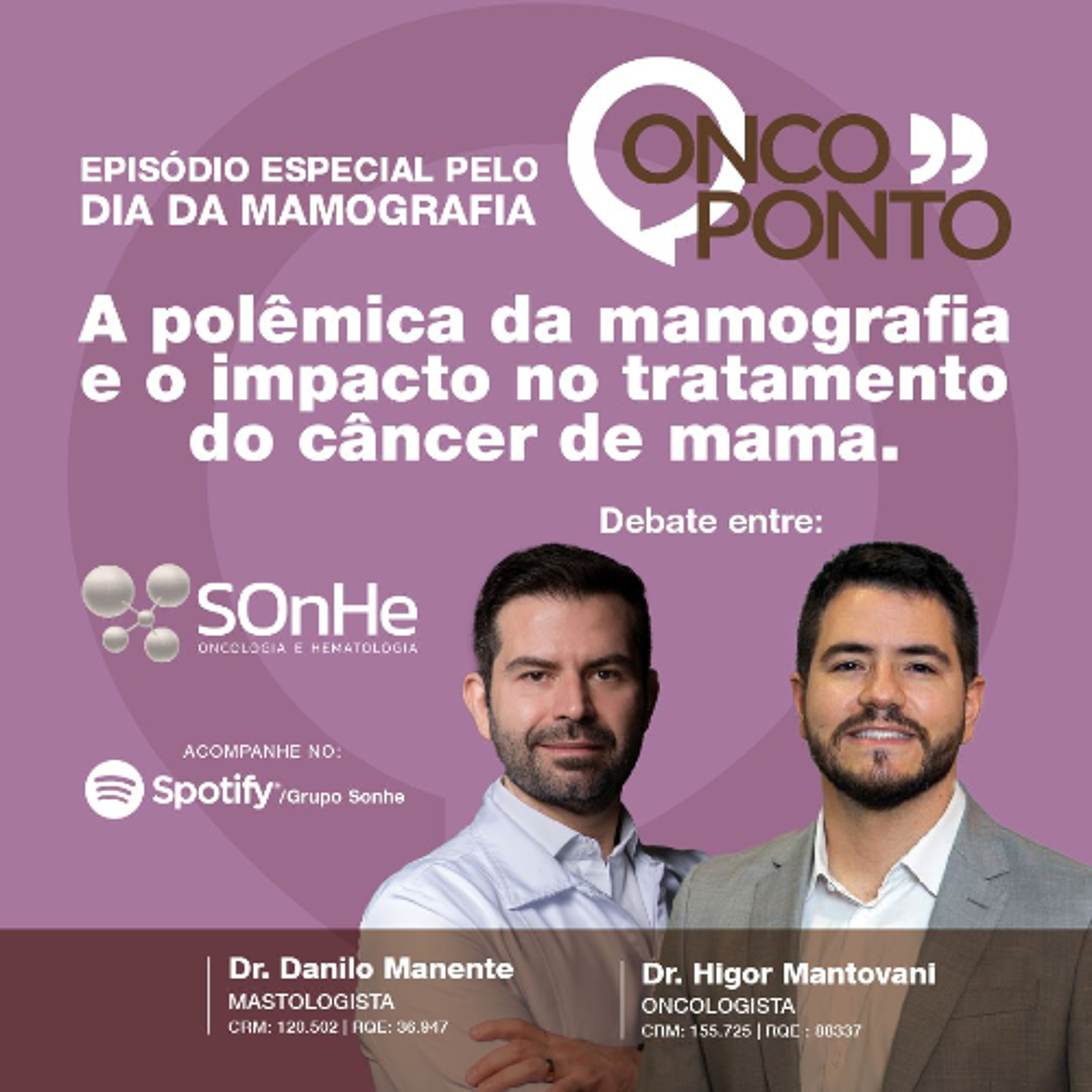 Podcast do Grupo SOnHe - Oncologia e Hematologia: Confronto: Oncologia Baseada em Valor - Temas relevantes e polêmicos no tratamento dos pacientes com câncer e ONCOPONTO: Falando de câncer de forma transparente.