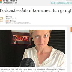 Podcast kursus - KEA Kompetence