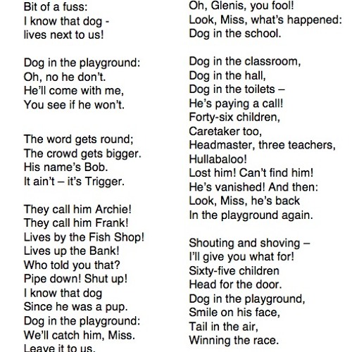 140 Dog in the Playground by Allan Ahlberg