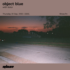 object blue with dolor - 24 September 2020