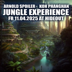 Arnold Spoiler @ Jungle Experience Pre-Party at Haad Rin Beach, Koh Phangan, Thailand on 11.04.2025