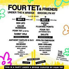 Four Tet & Friends | Under the K Bridge Brooklyn NY - Four Tet Extended Set Sunday May 5th 2024