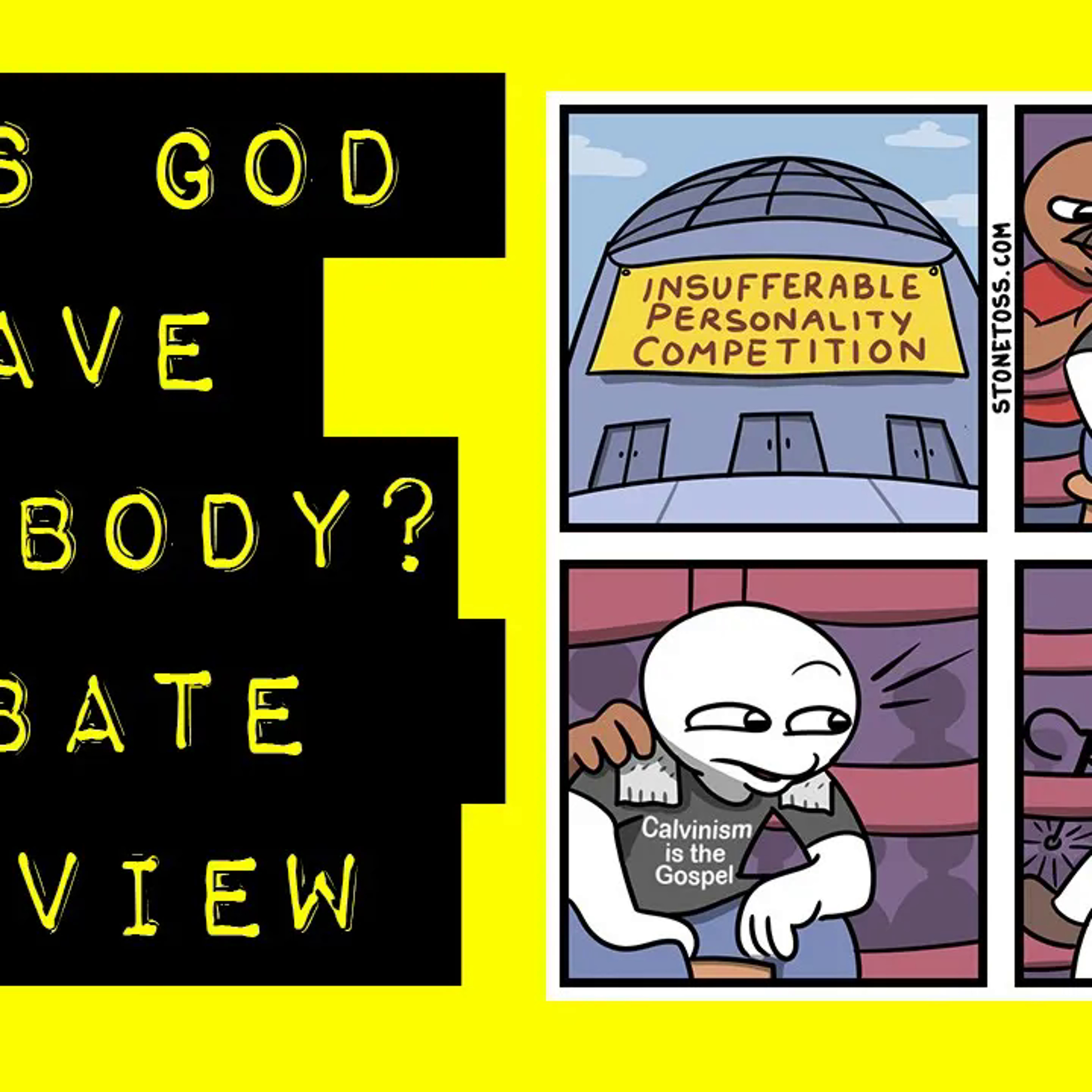 L088 Does God Have A Body - Debate Review