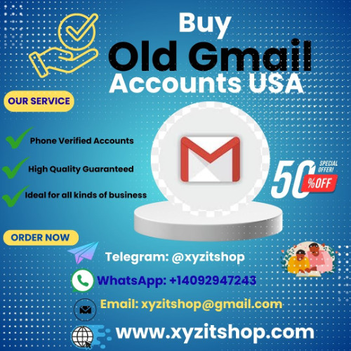 Top 21.1 Sites to Buy Old Gmail Accounts In (PVA & Aged)