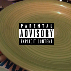 white on my dessert plate