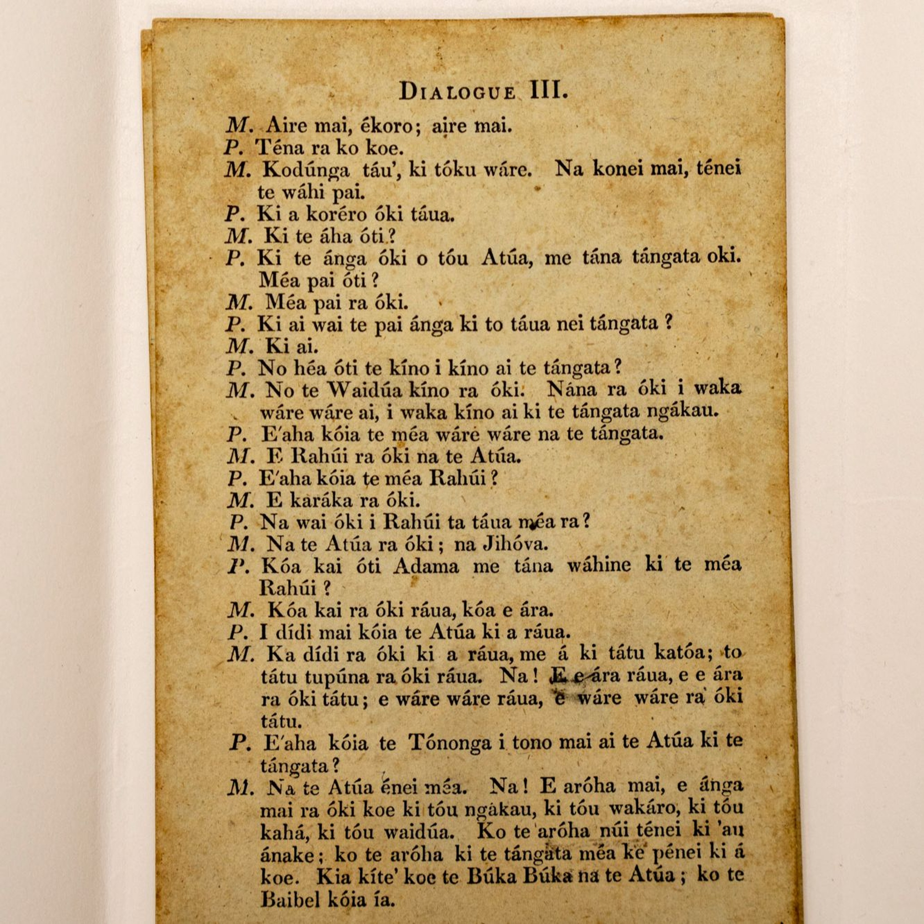 Dialogues between a Christian missionary and pupil - Dialogue 3 episode artwork
