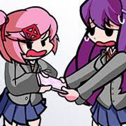 FNF| Tug O War but it’s a Natsuki & Yuri Mod by Flippy yt
