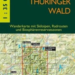 Wanderkarte Biosphärenreservat Thüringer Wald: Mit Ilmenau. Masserberg. Neustadt/Rennsteig. Schleu