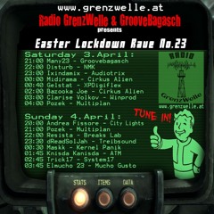 Stream GB4ce | Listen to GrooveBagasch & Radio Grenzwelle Easter Lockdown  Rave No.23 playlist online for free on SoundCloud