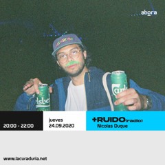 Nicolas Duque en +ruido[radio]_24.09.20