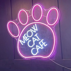 cat café [γάτες στην καφετέρια]
