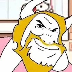 Asgore running over dess meme song