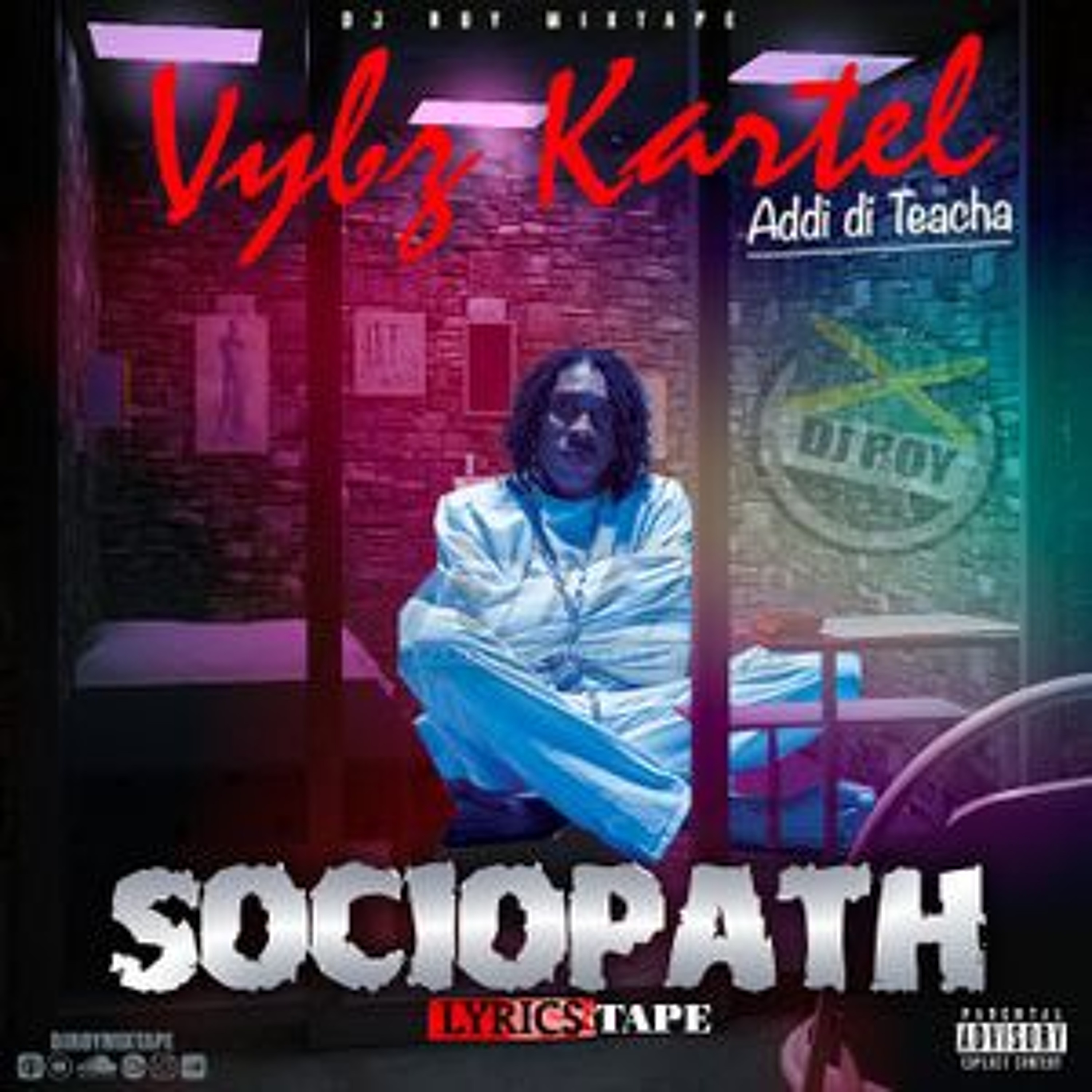 DJ ROY PRESENTS SOCIAPATH VYBZ KARTEL LYRICSTAPE episode artwork