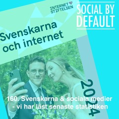 160. Svenskarna och sociala medier - vi har läst senaste statistiken