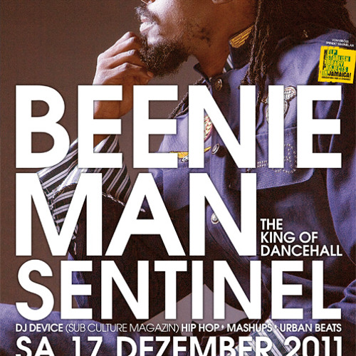 Sentinel feat Beenie Man at Kingston Hot, Club Rocker 33, Stuttgart, GER, 12.2011
