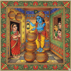 Album 9 - Track 4 - Hare Krishna - Raga Bagashree - Aindra Prabhu