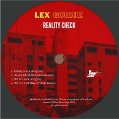 Lex Gorrie - Reality Check EP