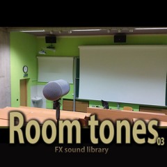 Room tones  vol.3 - FX library preview