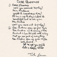 Dear Prudence - Jon Carter's Due South Dub