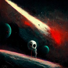 Vegan Cake - Outer Space is DARK