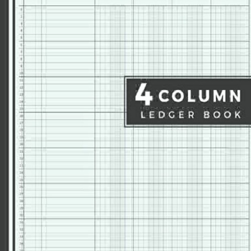 Stream [PDF] ️DOWNLOAD⚡️ 4 Column Ledger Book Accounting Ledger Book