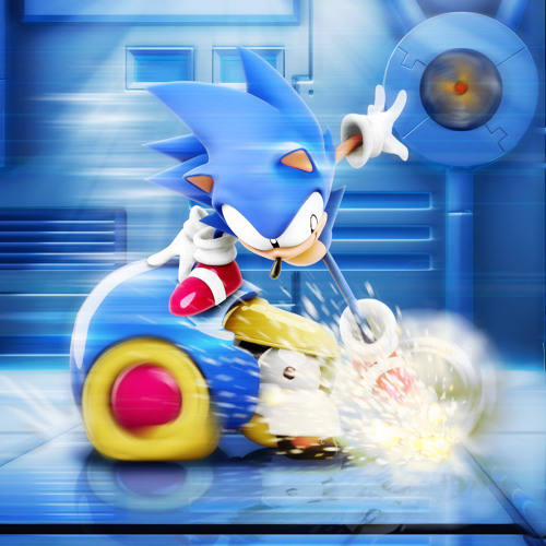Sonic CD - Metallic Madness JP (1993) Cover by niwana
