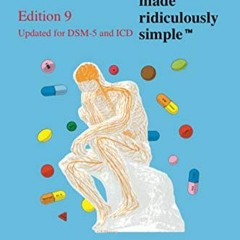 GET [EBOOK EPUB KINDLE PDF] Clinical Psychopharmacology Made Ridiculously Simple by  John Preston &
