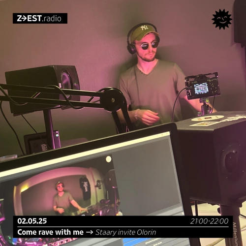 Come rave with me avec Olörin Soundcloud podcast image for