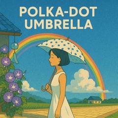水玉の傘 POLKA-DOT UMBRELLA