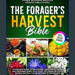Read PDF 💖 The Forager’s Harvest Bible: A Complete Guide to Identifying, Harvesting, Using, and Pr