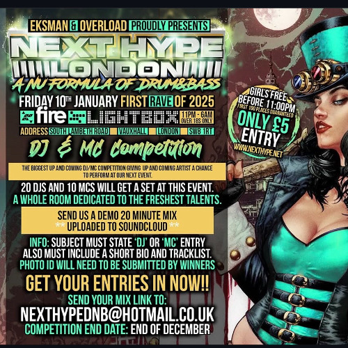 DECS - NEXT HYPE #42 "FIRST RAVE OF 2025" DJ ENTRY