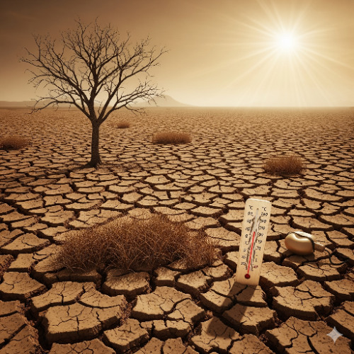 Global drying, Gaia & Abrupt Change