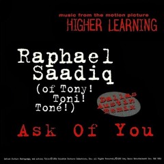 [Piano Cover] Raphael Saadiq "Ask of You" (1995)