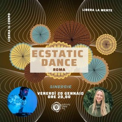 DJ Ronin • Ecstatic Dance Roma Con Cristina Crescenzi • Sinergie 20.01.23