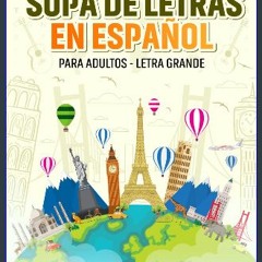 [PDF] 💖 Sopa de Letras en Español para Adultos Letra Grande: Vocabulario General en Español-Libro