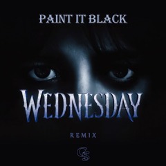 Wednesday Playing Cello - Paint It Black (G.E.N.etics Remix)