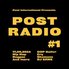Post Radio #1 💌 [日本語ラップmix] [ミックステープ] [Chillmix] [路上ライブ]