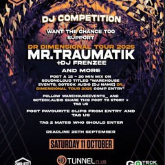 WAREHOUSE EVENTS, GOTECK AUDIO (ADZZ) DR DIMENSIONAL TOUR 2025 COMP ENTRY