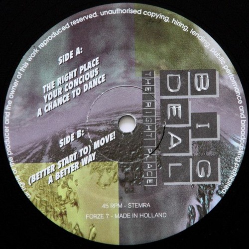 Big Deal - Your Concious