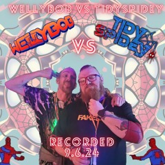 Wellybob VS TidySpidey - Hard House Twitch stream 9.6.24 - 165 - 174bpm