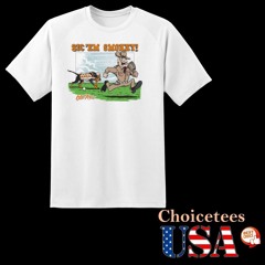 Tennessee Volunteers Smokey bites Texas A&M Aggies mascot 1962 man cartoon Sic ’em Smokey shirt