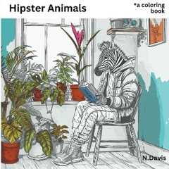 [PDF] eBOOK Read 📚 Hipster Animals: A Coloring Book Full Pdf