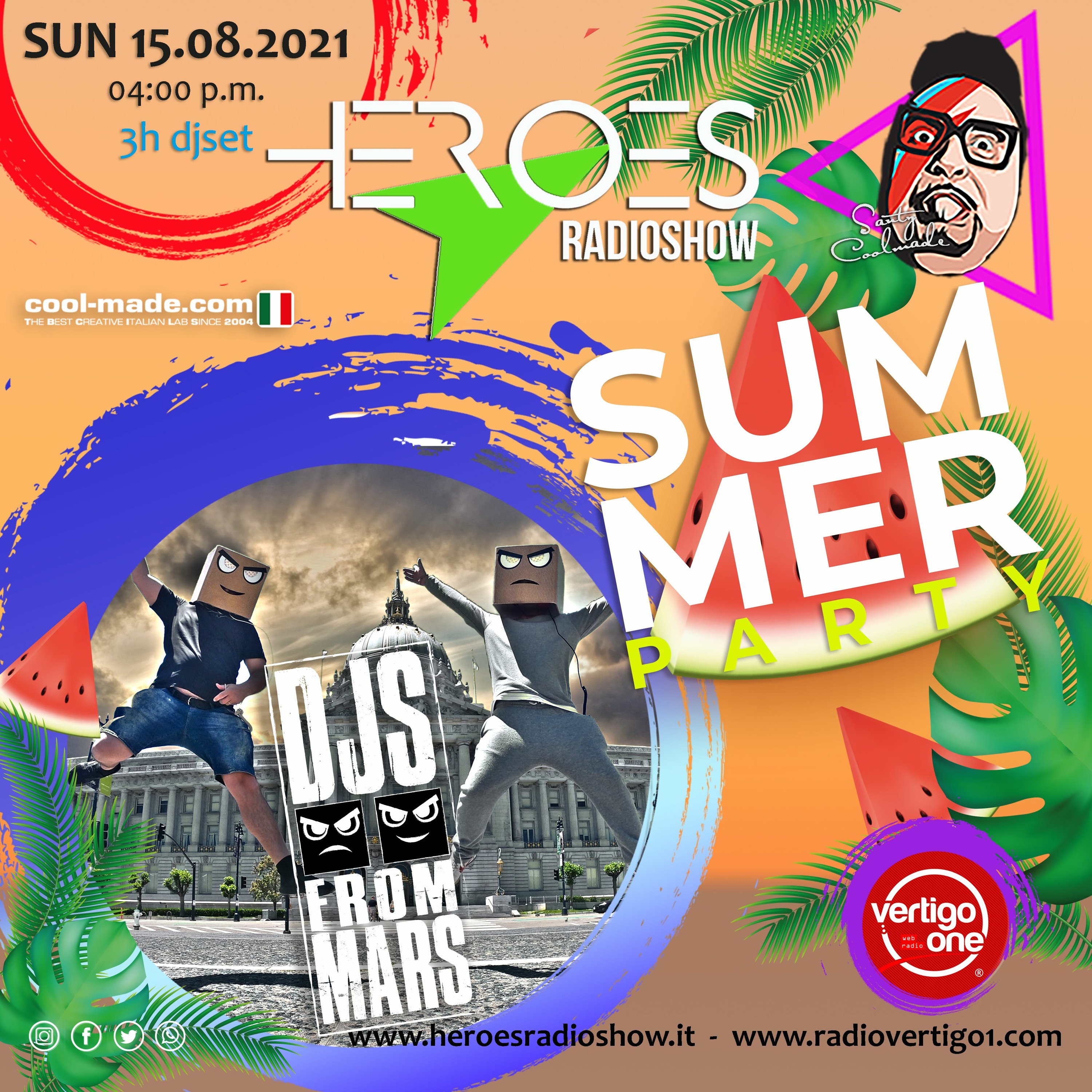 #43/2021 Speciale HEROES RadioShow - SummerParty - DJS FROM MARS episode artwork